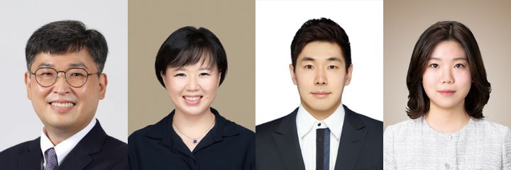 [서울=뉴시스] (왼쪽부터) 교신저자 성균관대 주경민 교수, 브레인부티크 염선영 대표, 제1저자 성균관대 양정두 박사, 브레인부티크 허지원 의사. (사진=성균관대 제공) 2025.10.27. photo@newsis.com *재판매 및 DB 금지