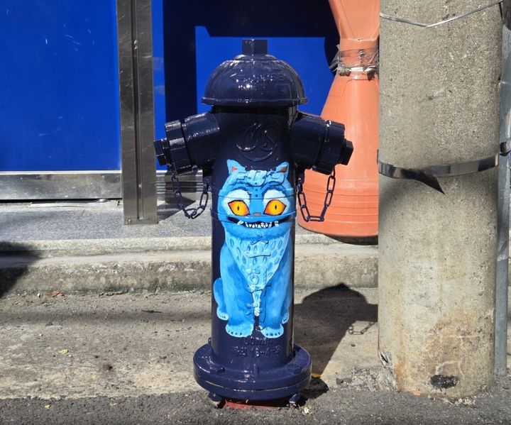 [대구=뉴시스] 대구 달서소방서는 대구달서구의회, 달서문화재단, 달서구미술협의회와 협력해 지역 내 10곳의 지상식 소화전에 캐릭터 도색 사업을 확대 추진했다. (사진=대구 달서소방서 제공) 2025.10.27. photo@newsis.com *재판매 및 DB 금지