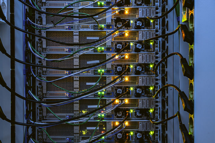 [서울=뉴시스] 세종시에 위치한 네이버 데이터센터 '각 세종' 서버실 (사진=네이버 제공) *재판매 및 DB 금지