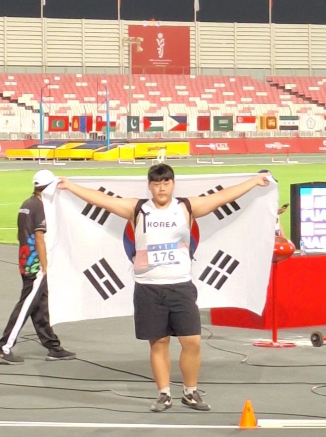 [서울=뉴시스] 육상 최지호. (사진=대한육상연맹 제공) *재판매 및 DB 금지