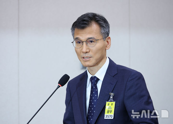 [서울=뉴시스] 김금보 기자 = 김성동(사법연수원 31기) 대검찰청 감찰부장이 10월 시행될 공소청법 관련 헌법소원을 제기했다. 사진은 김 부장. 2026.06.17. kgb@newsis.com