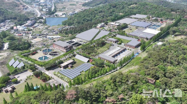 [김해=뉴시스]김해 명동정수장 전경. 뉴시스DB. photo@newsis.com