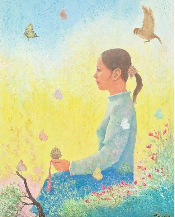 박항률, 기다림, 2025, Acrylic on canvas 90.9 x 72.7cm 35.7 x 28.6in. *재판매 및 DB 금지