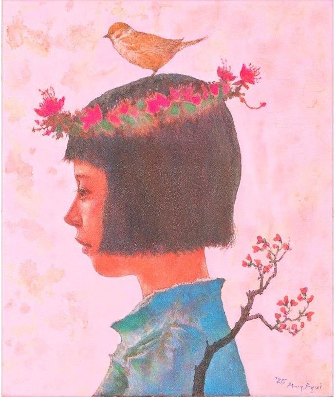 박항률, 새벽, 2025 , Acrylic on canvas 45.5 x 37.9cm 17.9 x 14.9in. *재판매 및 DB 금지