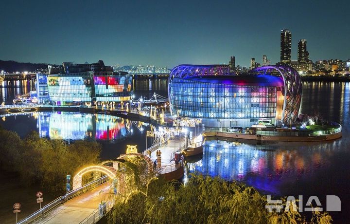 [서울=뉴시스]세빛섬 전경.