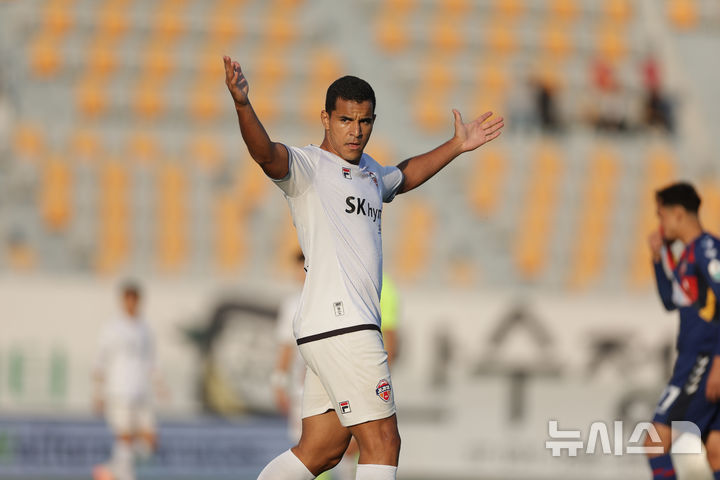 [서울=뉴시스]K리그1 제주 유리 조나탄. (사진=한국프로축구연맹 제공)