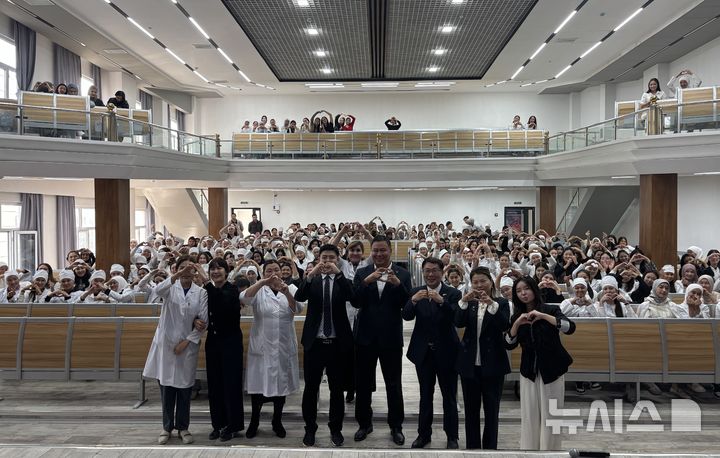 [인천=뉴시스]정일형 기자= 오쉬주립대학교와 업무협약. (사진=경인여대 제공)