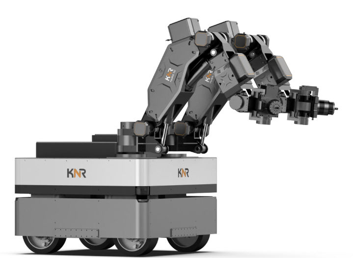 [서울=뉴시스]다목적 이동형 양팔로봇(DURO).(사진=케이엔알시스템 제공) 2025.10.29. photo@newsis.com *재판매 및 DB 금지