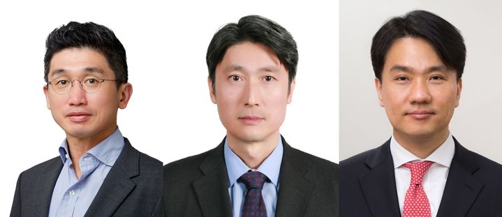 안창국 금융위원회 상임위원, 이형주 증권선물위원회 상임위원, 이형주 금융정보분석원장. (사진=금융위원회 제공) photo@newsis.com *재판매 및 DB 금지