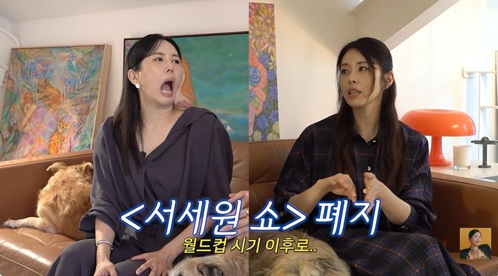 [서울=뉴시스] 미국 변호사 출신 방송인 서동주가 28일 유튜브 채널 'A급 장영란'에 출연해 우여곡절이 많았던 어린 시절을 떠올렸다. (사진=유튜브 채널 'A급 장영란' 화면 캡처) 2025.10.29. photo@newsis.com *재판매 및 DB 금지