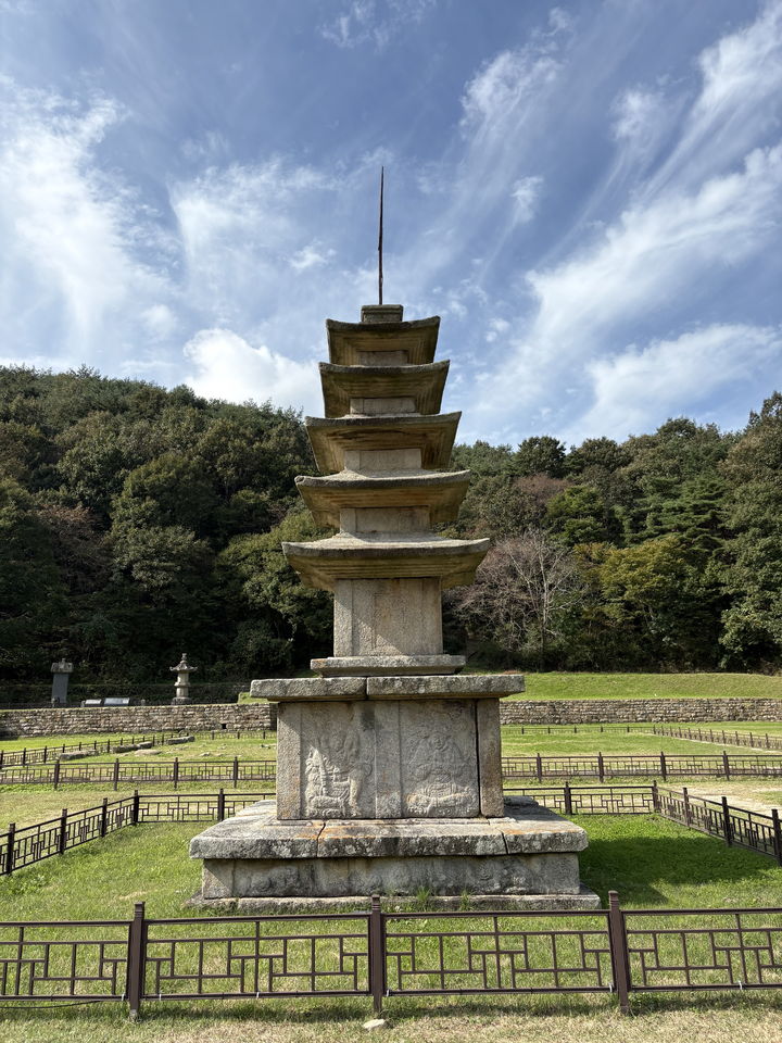 [서울=뉴시스] 서산 보원사지 오층석탑 (사진=국가유산청 제공) 2025.10.30. photo@newsis.com *재판매 및 DB 금지
