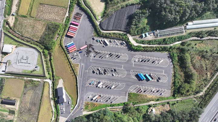 [옥천=뉴시스] 충북 옥천군 화물자동차 공영차고지. (사진=옥천군 제공) 2025.10.30. photo@newsis.com *재판매 및 DB 금지