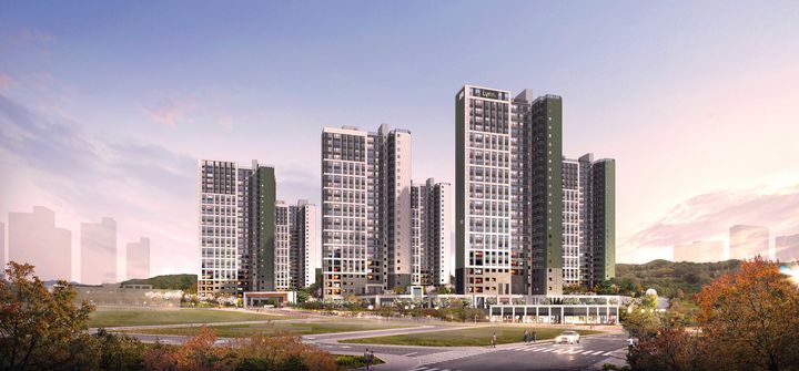 [서울=뉴시스] 남양뉴타운 우미린 에듀하이 투시도. (사진=우미건설 제공) 2025.10.30. photo@newsis.com *재판매 및 DB 금지