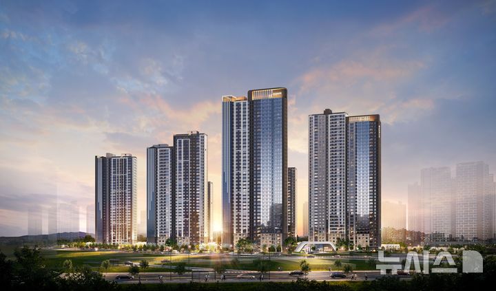 인하대역 수자인 로이센트 투시도