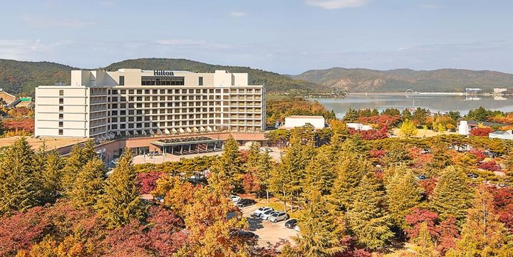 [경주=뉴시스]도널드 트럼프 대통령이 머문 경주 힐튼 호텔. (사진 = 호텔 홈페이지) 2025.10.30. photo@newsis.com *재판매 및 DB 금지