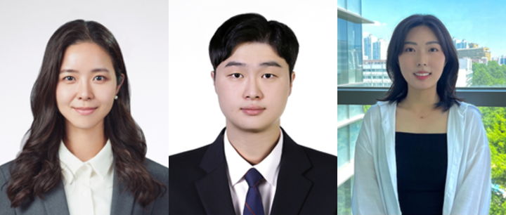 [서울=뉴시스] (왼쪽부터) 성균관대 약학과 이소아 교수, 강용원 석박통합과정생, 김보영 석박통합과정생. (사진=성균관대 제공) 2025.10.30. photo@newsis.com *재판매 및 DB 금지