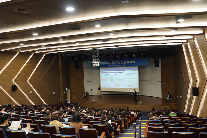 [수원=뉴시스] 'GH Care Hub' 사업설명회. (사진=GH 제공) 2025.10.30. photo@newsis.com *재판매 및 DB 금지