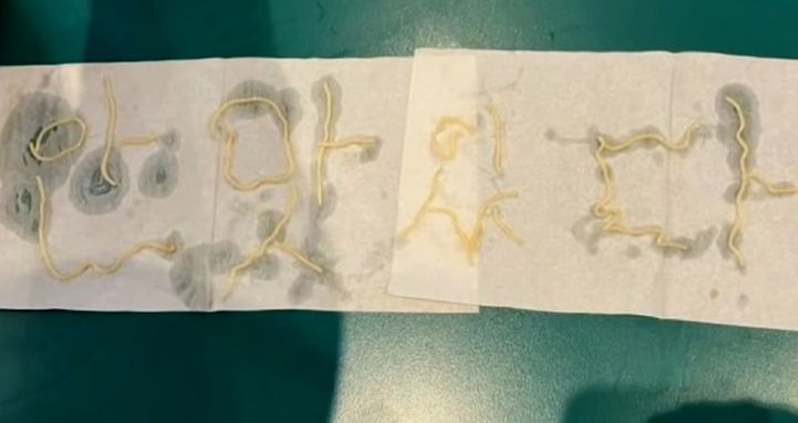 [서울=뉴시스] 한 식당에서 손님이 음식을 남김없이 먹고 난 뒤 '안 맛있다'라는 문구를 남기고 간 일화가 전해졌다. (사진 = 'JTBC News' 유튜브 캡처) 2025.10.30. *재판매 및 DB 금지