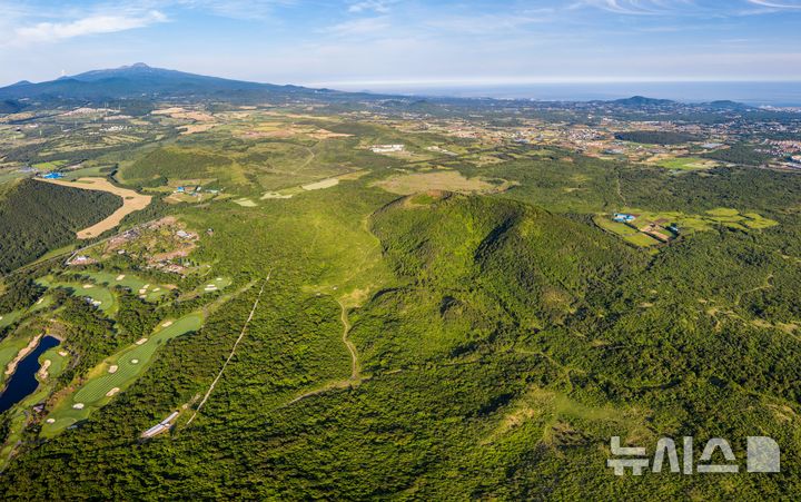 [제주=뉴시스] 제주지역 중요한 환경자원이자 생태계인 도너리오름과 곶자왈. (사진=뉴시스DB) photo@newsis.com