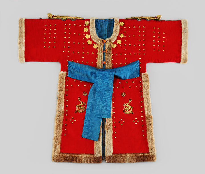 [서울=뉴시스] 온양민속박물관 소장 갑주(甲冑)와 갑주함(甲冑函) 중 갑옷 (사진=국가유산청 제공) 2025.10.31. photo@newsis.com *재판매 및 DB 금지