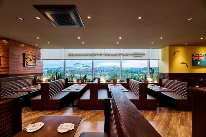 [서울=뉴시스] 리뉴얼 오픈한 아웃백 '진주롯데몰점' 매장 전경.(사진=다이닝브랜즈그룹 제공) *재판매 및 DB 금지