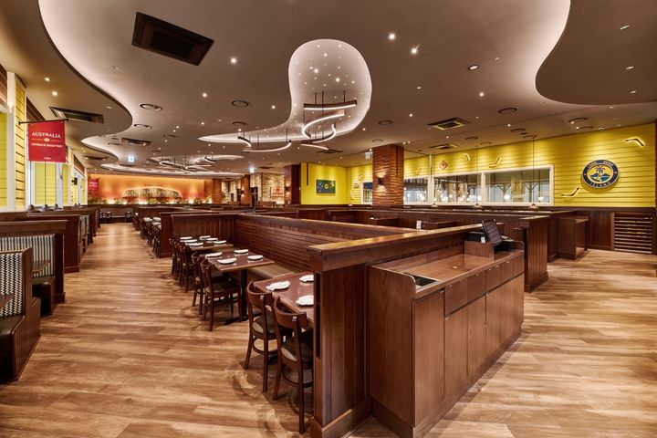 [서울=뉴시스] 아웃백 '고양 스타필드점' 모습.(사진=다이닝브랜즈그룹 제공) *재판매 및 DB 금지