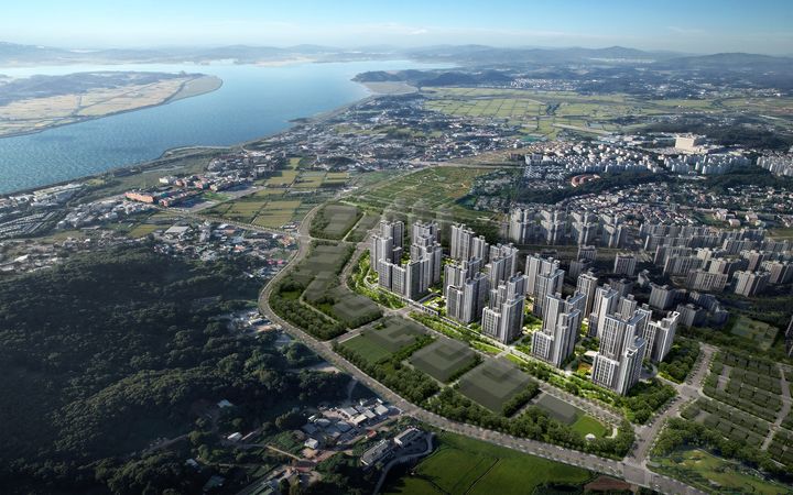 운정 아이파크 시티 조감도. (사진=HDC현대산업개발 제공) *재판매 및 DB 금지