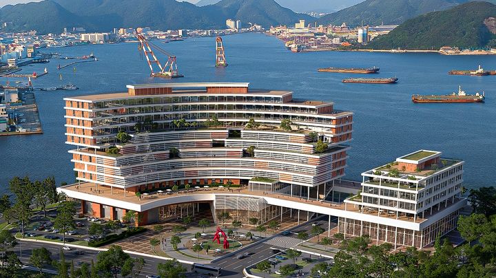 [창원=뉴시스] 강경국 기자 = D.N.A.혁신타운 조감도. (사진=창원시청 제공). 2025.10.31. photo@newsis.com *재판매 및 DB 금지