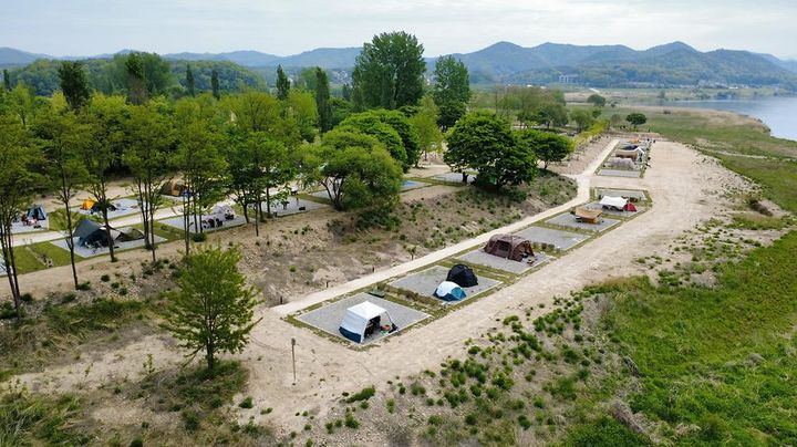 경기 여주시 ‘강천섬 캠핑장’ (사진=한국관광공사) *재판매 및 DB 금지