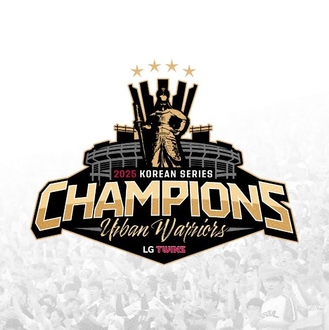 [서울=뉴시스] 프로야구 LG 트윈스의 2025시즌 한국시리즈 우승 엠블럼. (사진=LG 트윈스 제공) 2025.10.31. *재판매 및 DB 금지