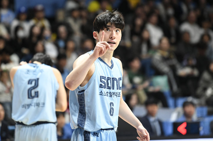 [서울=뉴시스] 프로농구 고양 소노의 이정현. (사진=KBL 제공) 