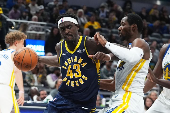 [인디애나폴리스=AP/뉴시스] 미국프로농구(NBA) 인디애나 페이서스의 파스칼 시아캄. 2025.11.01.