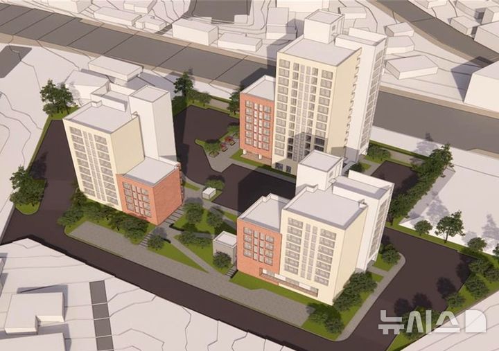 [영천=뉴시스] 영천 성내동 공공임대주택 사업 조감도. (사진=영천시 제공) 2025.11.02. photo@newsis.com 