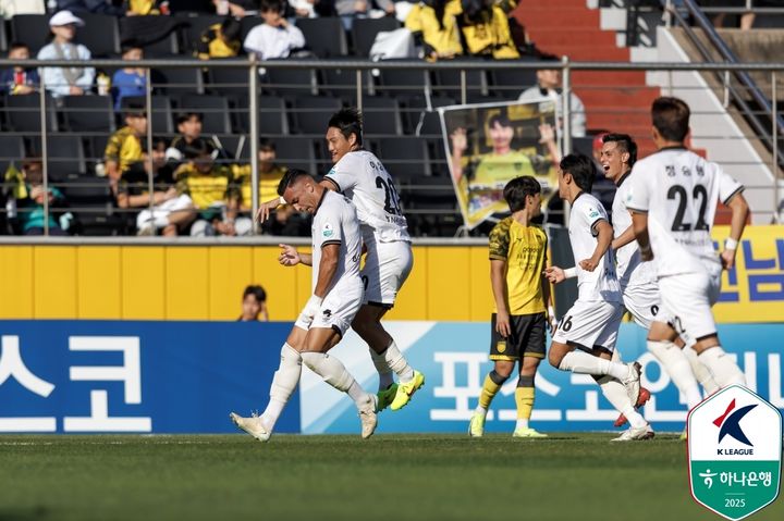 [서울=뉴시스] 프로축구 K리그2 성남FC의 베니시오. (사진=한국프로축구연맹 제공) *재판매 및 DB 금지