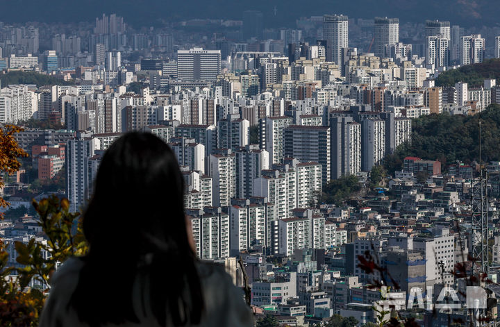 서울시내 아파트 단지. 뉴시스 자료사진.