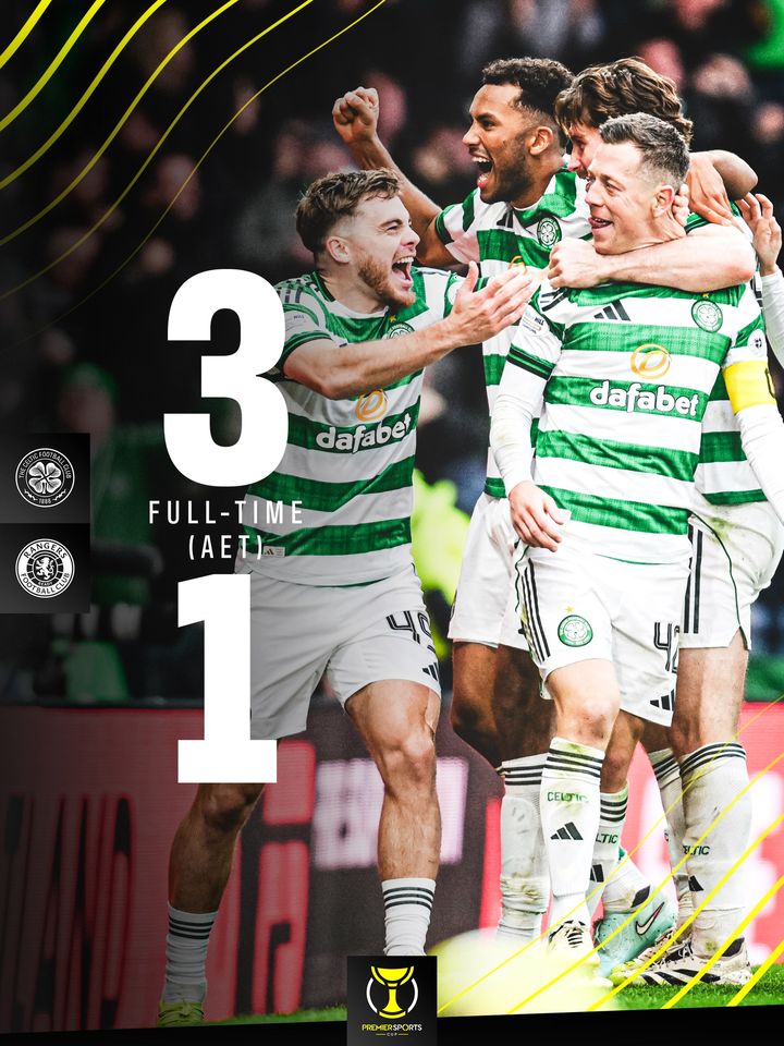 [서울=뉴시스]셀틱, 레인저스 꺾고 리그컵 결승 진출. (사진=셀틱 구단 소셜미디어 캡처) 2025.11.03. photo@newsis.com *재판매 및 DB 금지