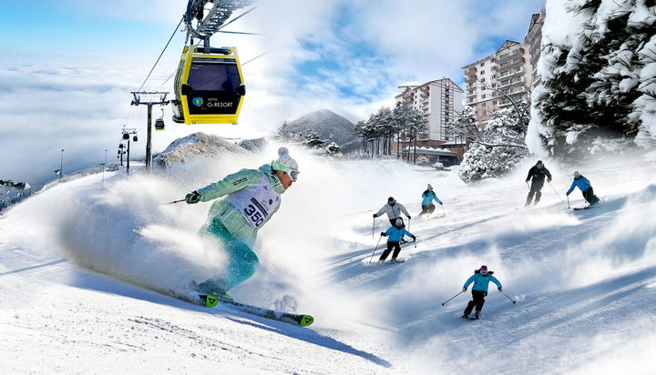 [서울=뉴시스] 부영그룹 태백 오투리조트 스키장 전경. (사진=부영그룹 제공) 2025.11.03. photo@newsis.com *재판매 및 DB 금지