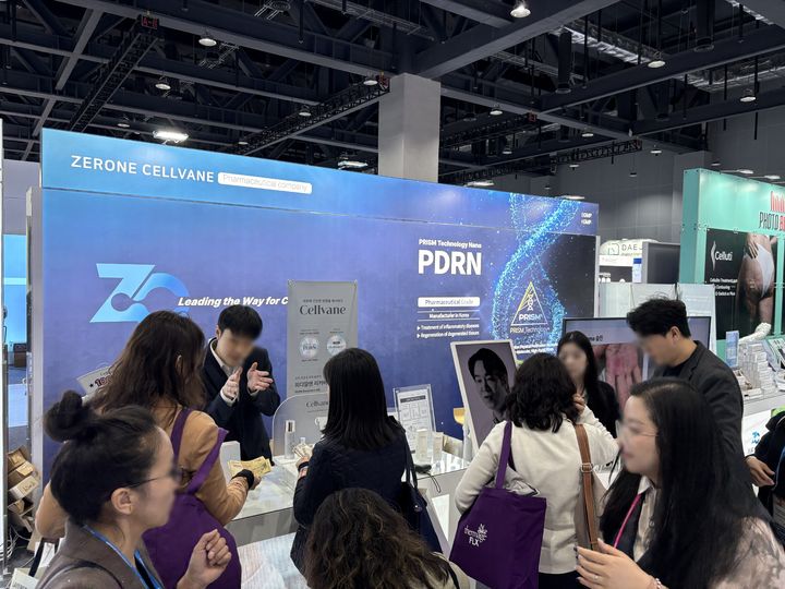 제론셀베인, ‘코리아더마 2025’ 부스. (사진=제론셀베인) *재판매 및 DB 금지