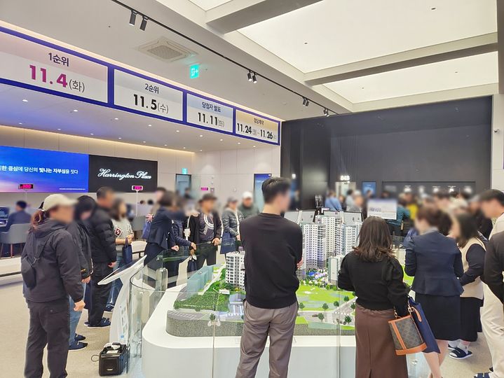 [서울=뉴시스] 효성해링턴 플레이스 영주 더리버 견본주택. (사진=진흥기업 제공) 2025.11.03. photo@newsis.com *재판매 및 DB 금지