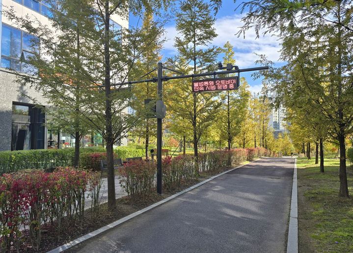 [하남=뉴시스] 인공지능(AI) 기반 불법통행 오토바이 단속시스템. (사진=하남시 제공) 2025.11.03. photo@newsis.com *재판매 및 DB 금지