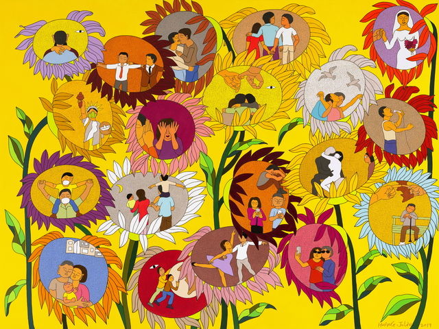 황주리 ‘식물학’ 시리즈. *재판매 및 DB 금지