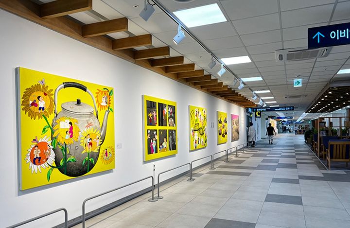 서울대병원 대한외래갤러리 제22회 밝음에 관하여(On the bright side) 황주리 개인전 *재판매 및 DB 금지