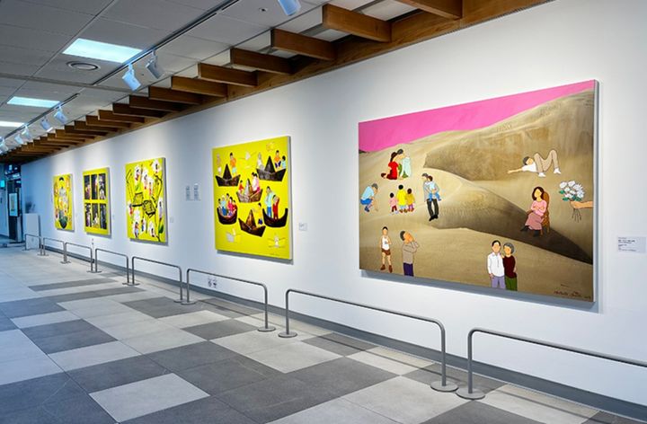 대한외래갤러리 제22회 밝음에 관하여(On the bright side) 황주리 개인전 *재판매 및 DB 금지