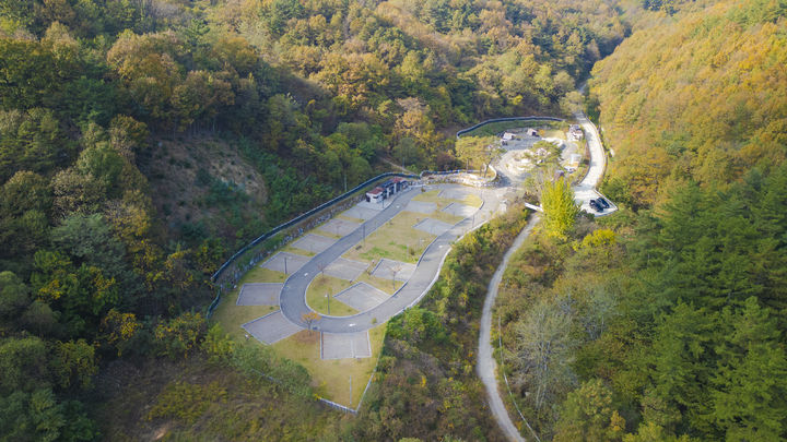 [세종=뉴시스] 세종시가 운영하는 전월산캠핑장. (사진=세종시 제공) 2025.11.04. photo@newsis.com. *재판매 및 DB 금지