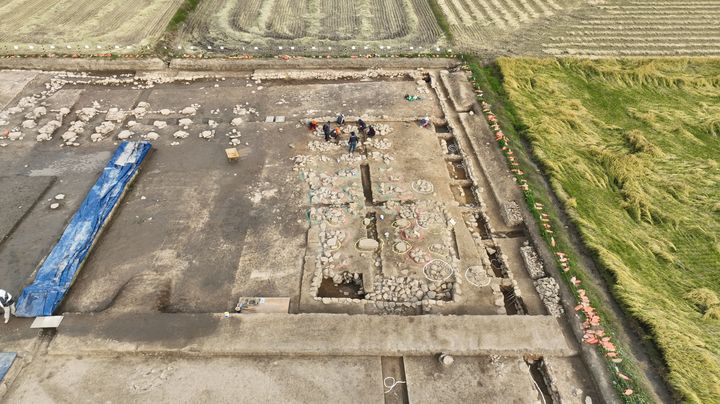 [서울=뉴시스] 나주 복암리 고려시대 관아터 (사진=국가유산청 제공) 2025.11.04. photo@newsisc.om *재판매 및 DB 금지