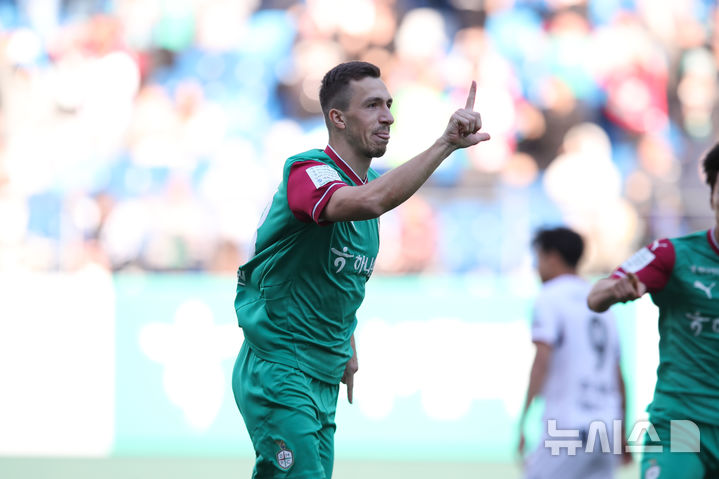 [서울=뉴시스]K리그1 대전의 수비수 안톤. (사진=한국프로축구연맹 제공)