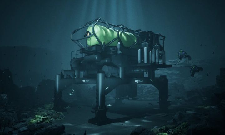 [뉴시스] 영국에 기반 둔 해양기술 기업 딥(DEEP)이 과학자들이 최소 일주일 이상 바닷속에 머무르며 연구를 수행할 수 있도록 설계된 수중 거주 시설 '뱅가드(Vanguard)'를 공개했다. (사진 = 뱅가드) 2025.11.04. *재판매 및 DB 금지