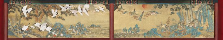 [서울=뉴시스] 창덕궁 부벽화’ 미디어아트 (사진=국가유산청 제공) 2025.11.04. photo@newsis.com *재판매 및 DB 금지