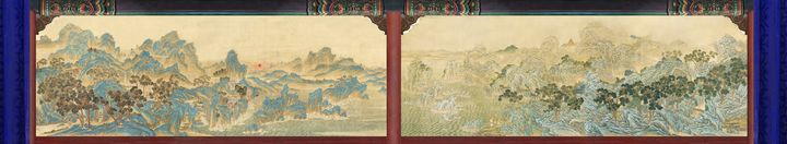 [서울=뉴시스] 창덕궁 부벽화’ 미디어아트 (사진=국가유산청 제공) 2025.11.04. photo@newsis.com *재판매 및 DB 금지