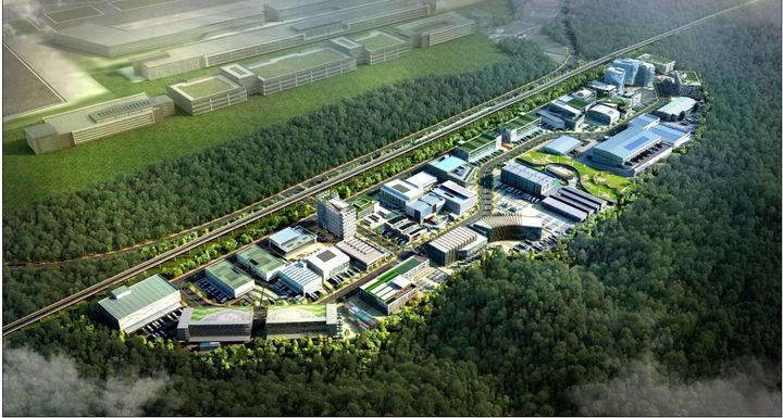 [안동=뉴시스] 스마트 항공 물류단지 조감도. (경북도 제공) 2025.11.04 photo@newsis.com *재판매 및 DB 금지